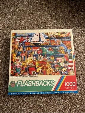 1000-Piece Colorful Jigsaw Puzzle in Box